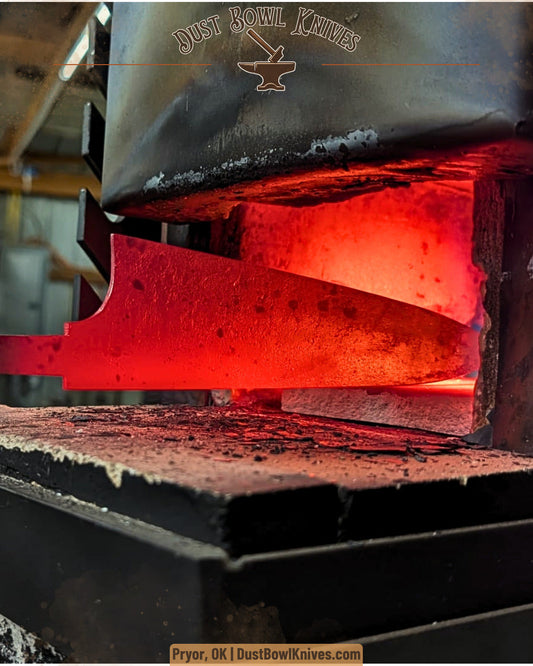 From billet to kitchen knife: the Alpha and Omega of the craft behind our knives.