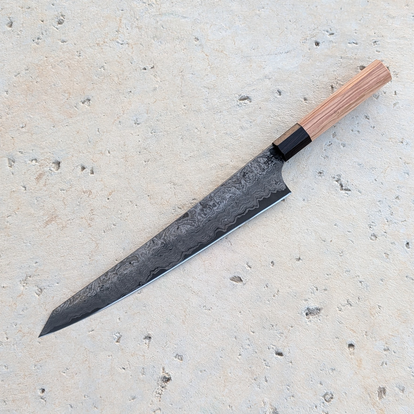 270mm Garasuki, Olive & Ebony
