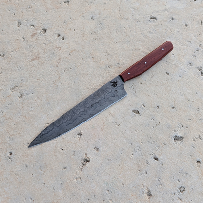 175mm Western Petty Knife, African Padauk