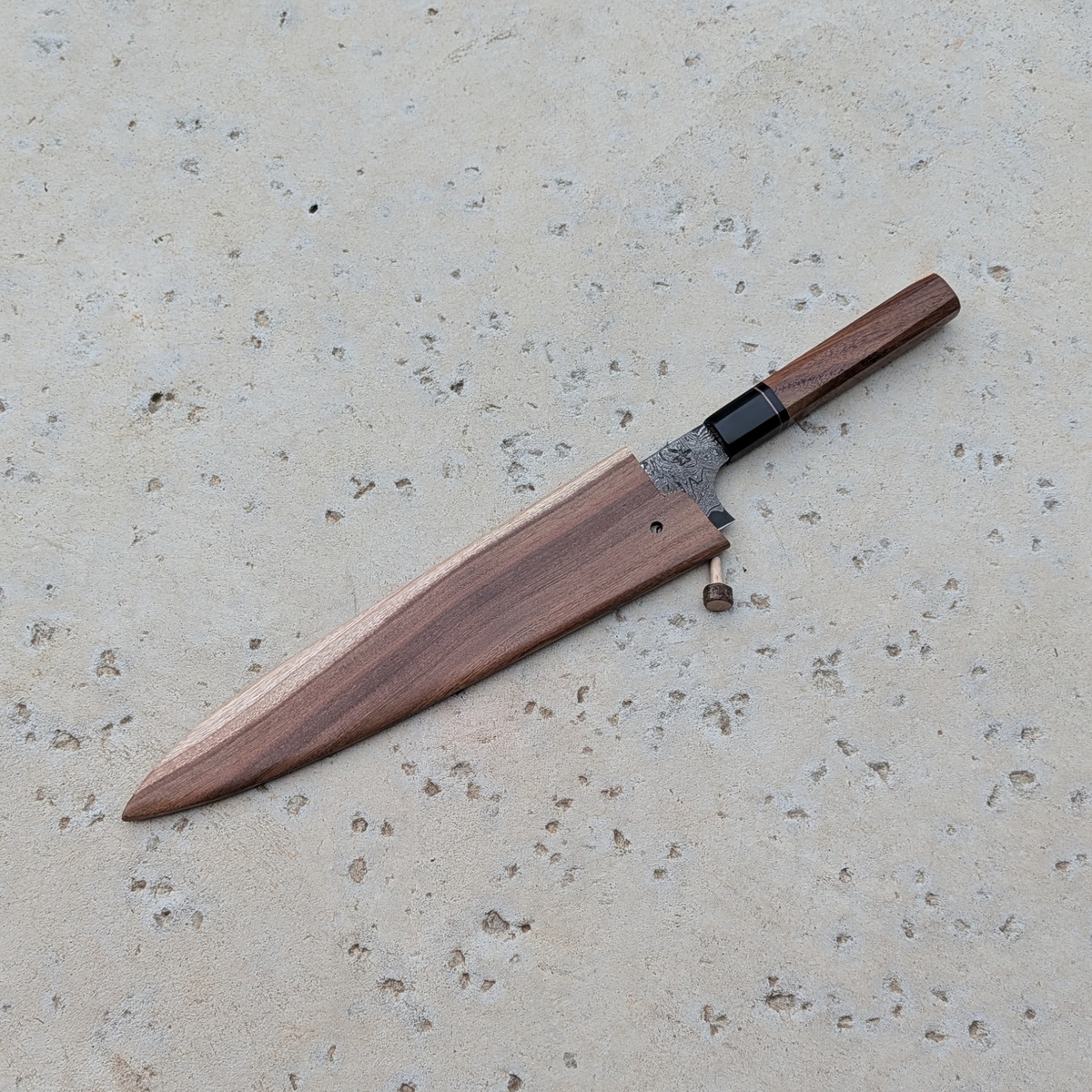 Gyuto 260mm, Damascus San-Mai #Gy7105