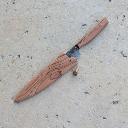165mm Western Petty Knife, Olive