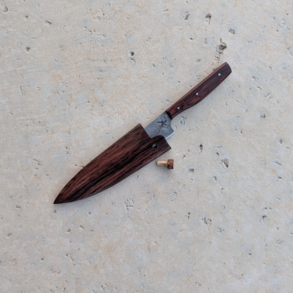114mm Western Petty Knife, Cocobollo