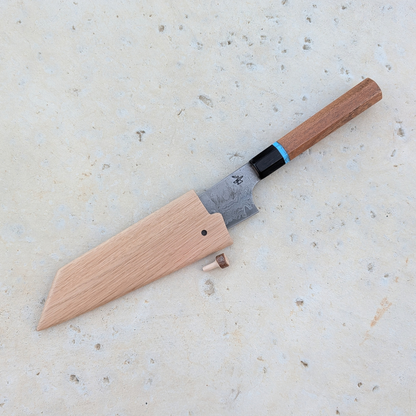Bunka Bocho 162mm, Damascus San-Mai #399501b