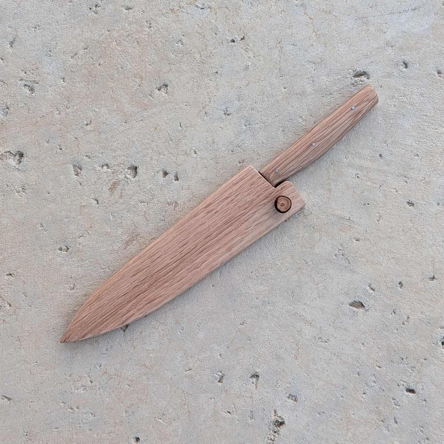 178mm Western Petty Knife, White Oak