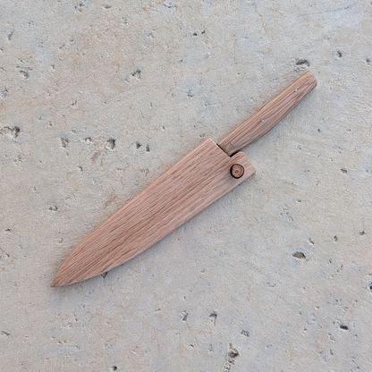 178mm Western Petty Knife, White Oak