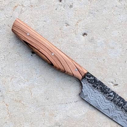 165mm Western Petty Knife, Olive